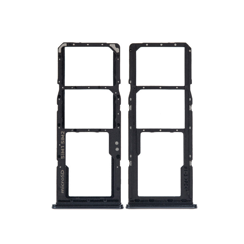 Dual Sim Tray Replacement for Galaxy A20 / A30 /A50 / A70- Black