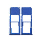 Single sim Tray Replacement for Galaxy A20 / A30 /A50 / A70- Blue