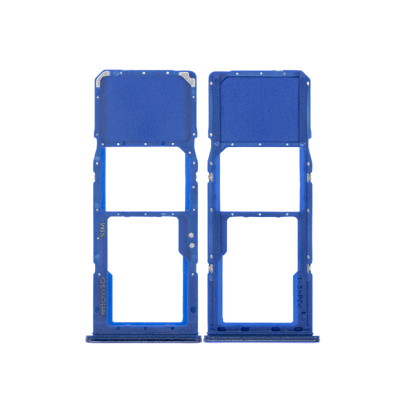 Single sim Tray Replacement for Galaxy A20 / A30 /A50 / A70- Blue