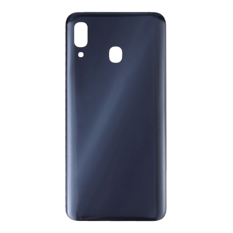 Back Battery Cover Replacement for Galaxy A30 2019 A305- Black