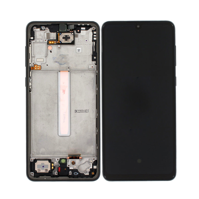 LCD Digitizer Screen Assembly with Frame Service Pack for Galaxy A33 5G 2022 A336- Black