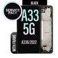 LCD Digitizer Screen Assembly with Frame Service Pack for Galaxy A33 5G 2022 A336- Black