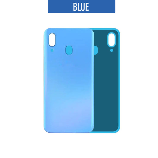 Back Battery Cover Replacement for Galaxy A40 A405- Blue