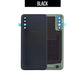 Back Glass Cover with Camera Lens Replacement for Galaxy A50 2019 A505- Black