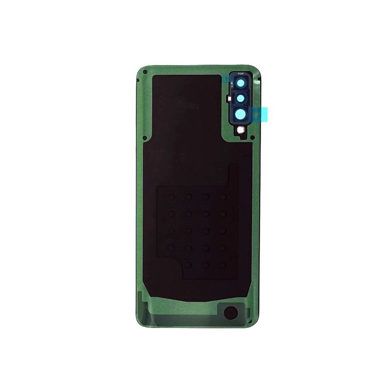 Back Glass Cover with Camera Lens Replacement for Galaxy A50 2019 A505- Blue