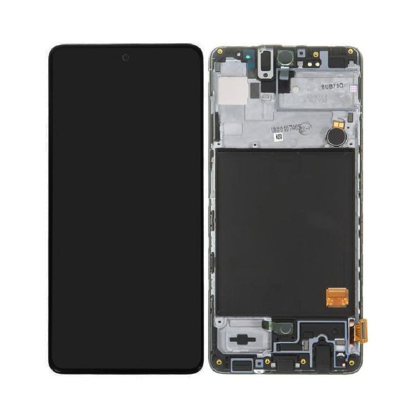 Incell LCD Touch Screen Assembly with Frame Compatible For Galaxy A51 2020 A515