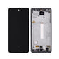 LCD Digitizer Screen Assembly with Frame Service Pack for Galaxy A52/ A52 5G/ A52s- Awesome Black