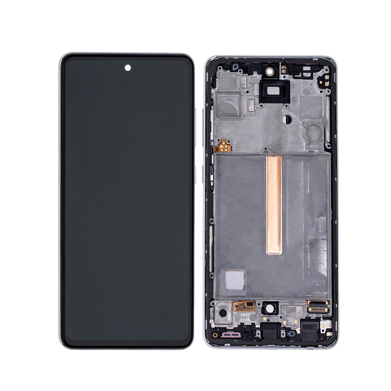 LCD Digitizer Screen Assembly with Frame Service Pack for Galaxy A52/ A52 5G/ A52s-  Awesome White