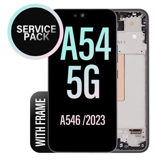 LCD Touch Screen Assembly with Frame Compatible For Galaxy A54 5G A546