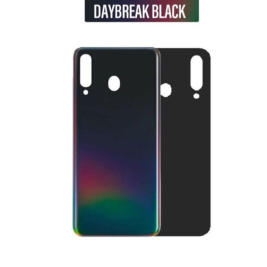 Galaxy A60 2019 A606 Back Battery Cover with Adhesive Replacement -Daybreak Black