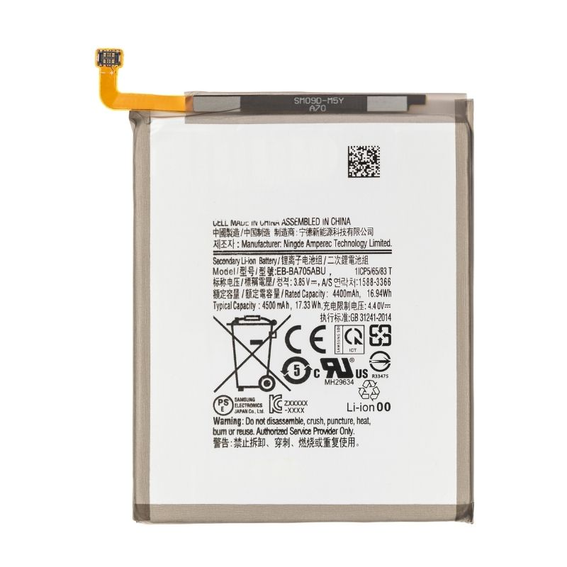 Battery Replacement for Galaxy A70 2019 A705- Service Pack