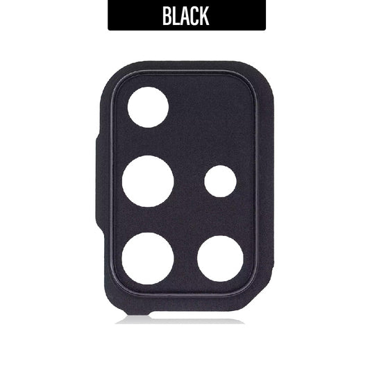 Back Camera Lens With Cover Bezel Compatible For Samsung Galaxy A71 5G A716- Black