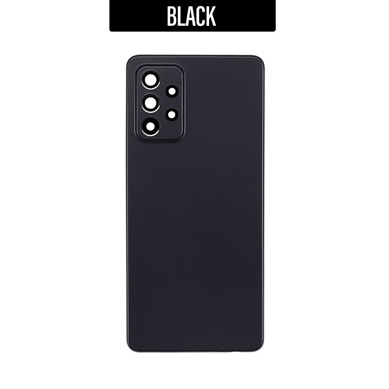 Back Battery Cover Glass with Camera Lens Replacement for Galaxy A72 2021 A725
