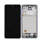 LCD Touch Screen Assembly With Frame For Galaxy A72 A725- Awesome Violet