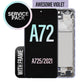 LCD Touch Screen Assembly With Frame For Galaxy A72 A725- Awesome Violet