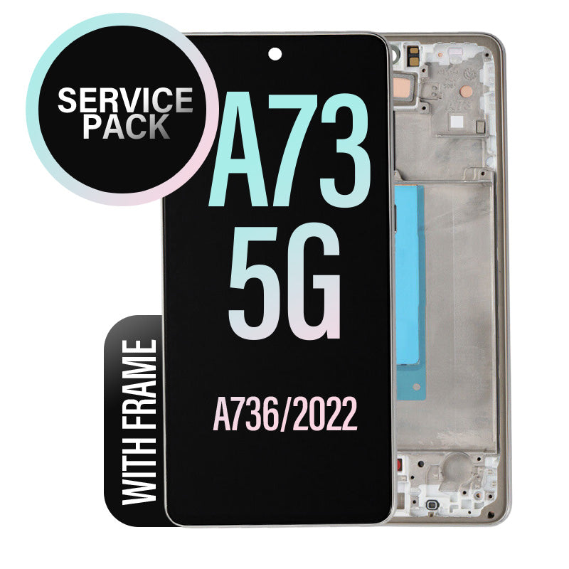 LCD Digitizer Screen with Frame Service Pack for Galaxy A73 5G A736