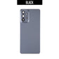 Back Battery Cover with Camera Lens Replacement for Galaxy A73- Black