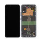 LCD Digitizer Screen Assembly with Frame Service Pack for Galaxy A90 5G 2019 A908- Black