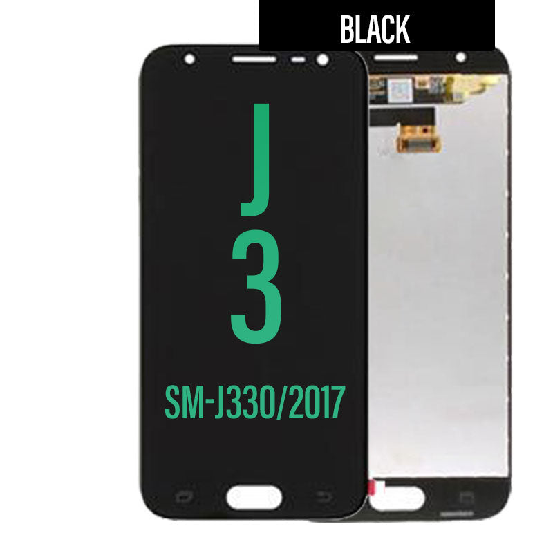 LCD Touch Screen Assembly (J330) For Galaxy J3 2017 - Black