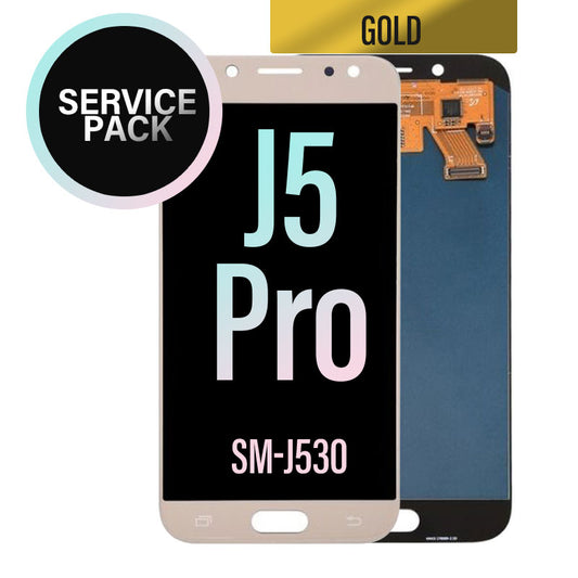 LCD Touch Screen Assembly For Galaxy J5 Pro (J530) - Gold