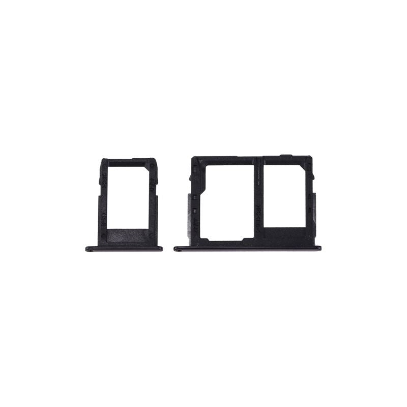 Sim / Memory Card Tray For Galaxy J5 Pro/ J7 Pro - Black