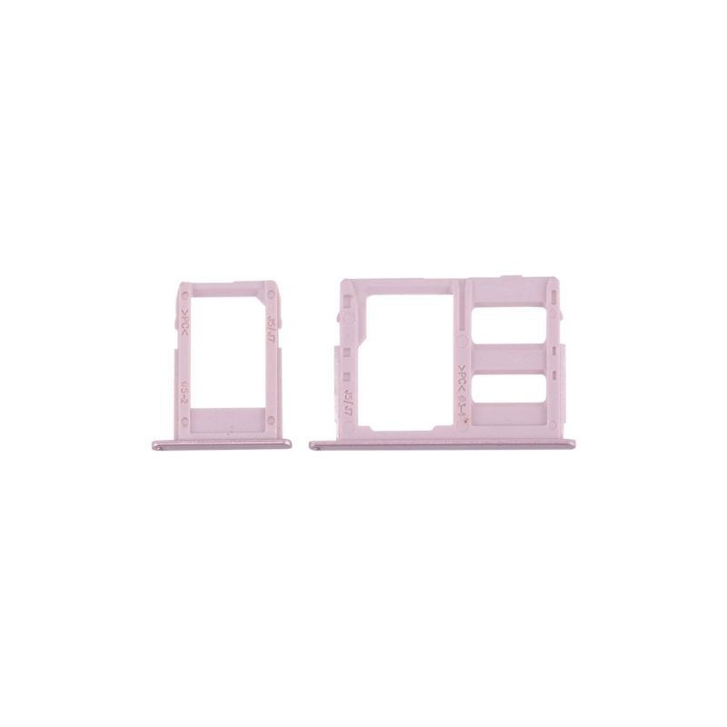 Sim / Memory Card Tray For Galaxy J5 Pro/ J7 Pro - Pink
