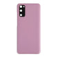 Back Battery Cover Glass Replacement With Camera Lens for Galaxy S20/ S20 5G G981 - Cloud Pink