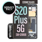 LCD Digitizer Screen Assembly with Frame Service Pack for Galaxy S20 Plus/ S20 Plus 5G  G986 - Cosmic Black
