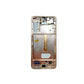 LCD Digitizer Screen Assembly with Frame Service Pack Replacement for Galaxy S22 Plus 5G S906 - Pink Gold