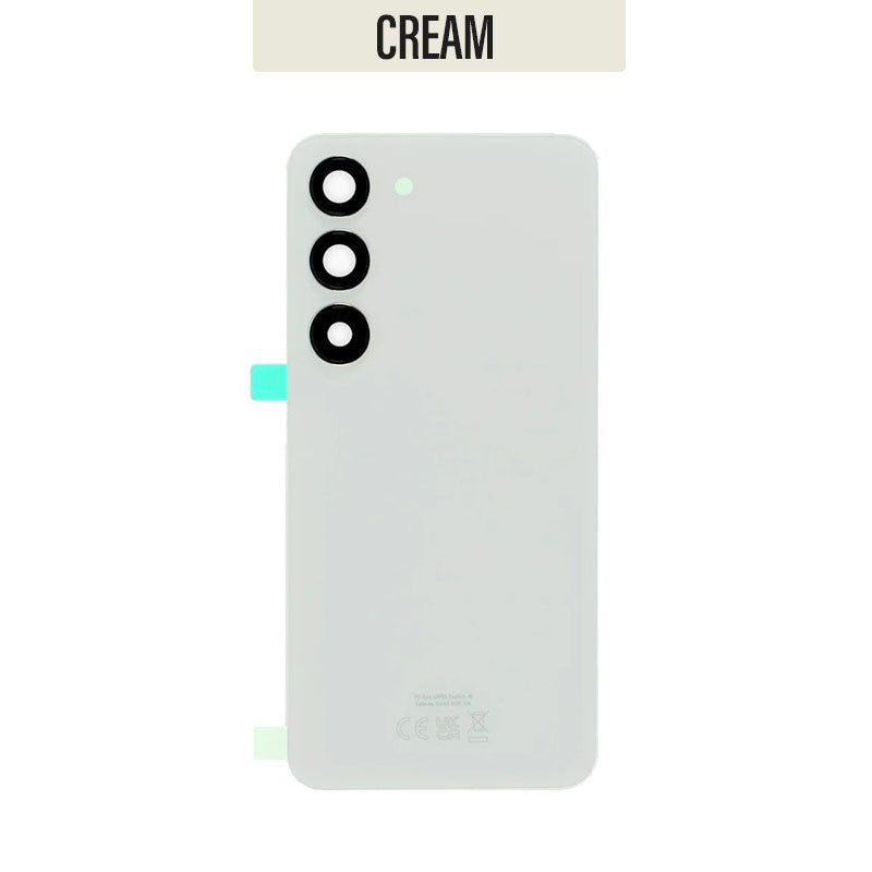Battery Back Cover with Camera Lens For Galaxy S23 S911