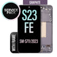 LCD Digitizer Screen Assembly with Frame Service Pack Replacement for Galaxy S23 FE S711 - Graphite