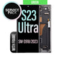 LCD Digitizer Screen Assembly with Frame Service Pack Replacement for Galaxy S23 Ultra S918 - Green