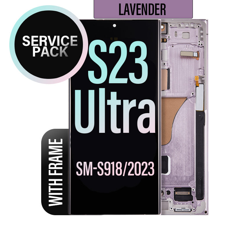 Galaxy S23 Ultra LCD Touch Screen Assembly - Lavender