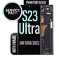 LCD Digitizer Screen Assembly with Frame Service Pack Replacement for Galaxy S23 Ultra S918 - Phantom Black