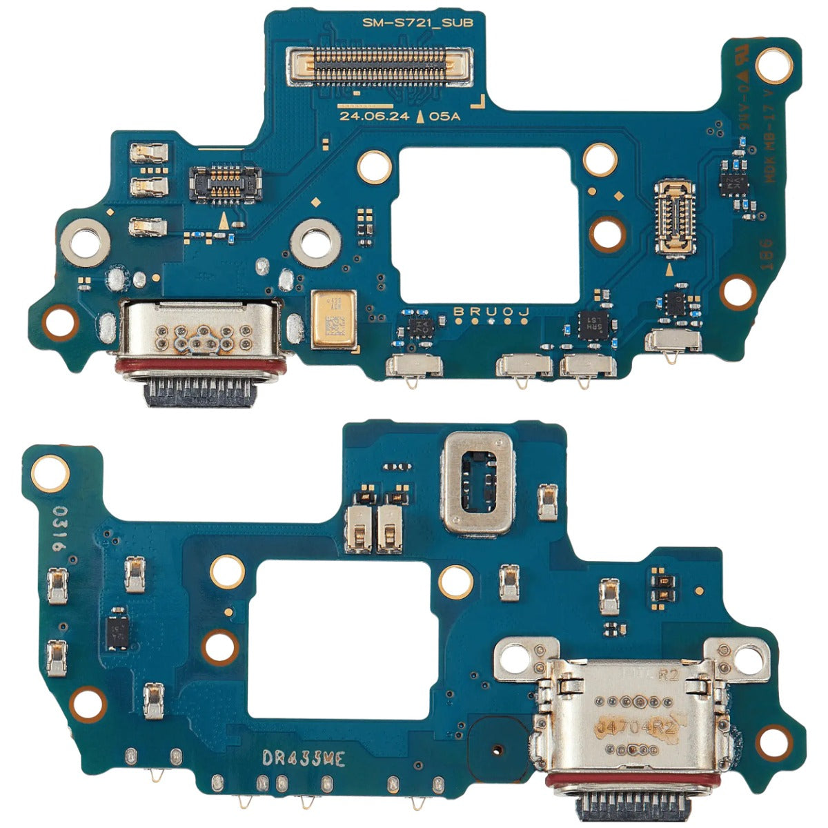 Charging Port Flex with Board (S721U) For Galaxy S24 FE