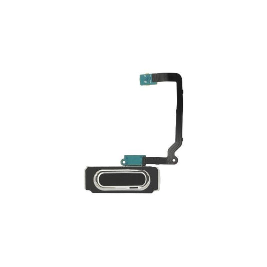 Home Button with Flex Cable For Galaxy S5 - Black