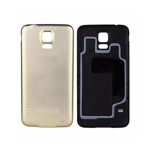 Back Cover For Galaxy S5 - Gold
