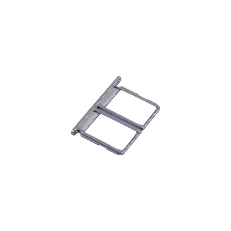 Sim Card Tray Dual Sim For Galaxy S6 - Silver