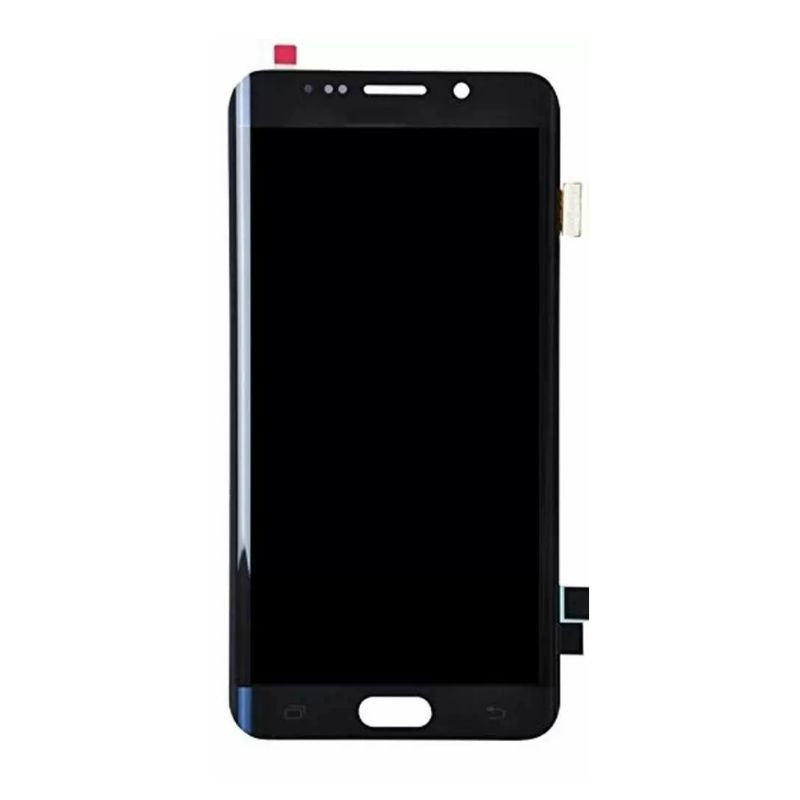 Original LCD Digitizer Screen Assembly with Frame for Galaxy S6 Edge Plus G928 - Black