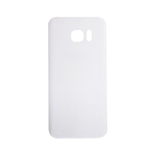 Back Glass Cover For Galaxy S7 Edge - White