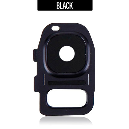 Camera Lens with Metal Frame For Galaxy S7 Edge