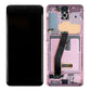 LCD Digitizer Screen Assembly with Frame Service Pack for Galaxy S20/ S20 5G G981 - Cloud Pink