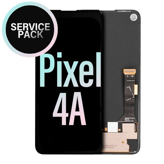 LCD Touch Screen Assembly Replacement Service Pack for Google Pixel 4A