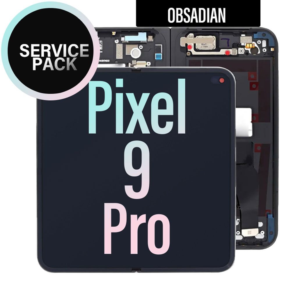Fold LCD Touch Screen Assembly Complete (Service Pack) For Google Pixel 9 Pro- Obsadian