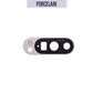 Rear Camera Lens Glass with Metal Frame Replacement for Google Pixel 9 Pro