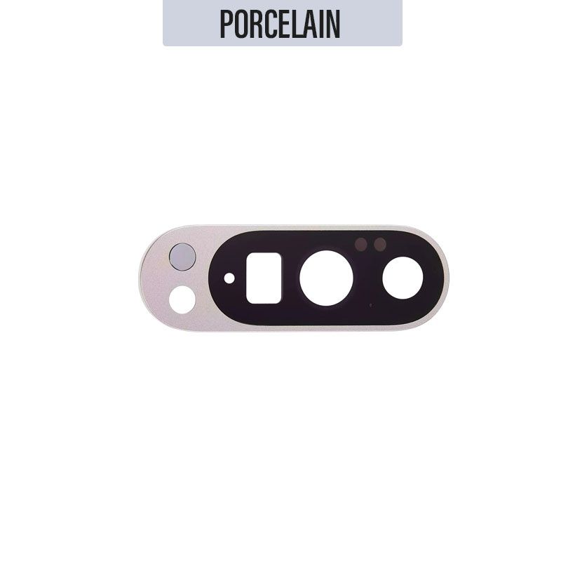 Rear Camera Lens Glass with Metal Frame Replacement for Google Pixel 9 Pro