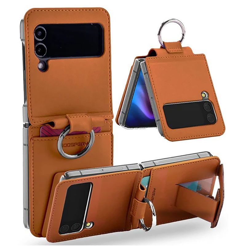 Goospery Mercury Easy Standing Diary Case Cover For Galaxy Z Flip6