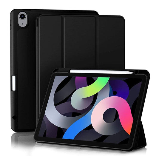 iPad iPad 10th/ 11th Gen Smart Fold Case Cover with Pencil Holder- Black