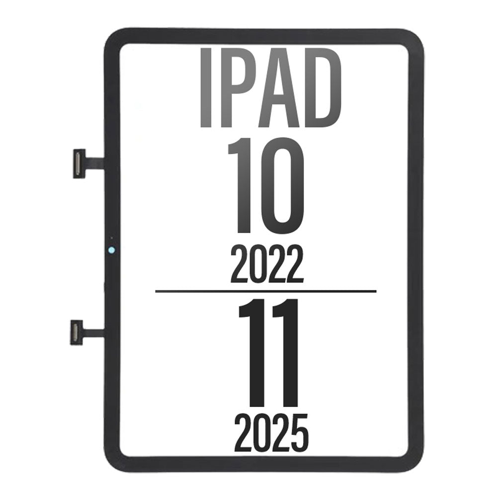 Touch Screen Digitizer with Adhesive For iPad 10th Gen/ 11th Gen