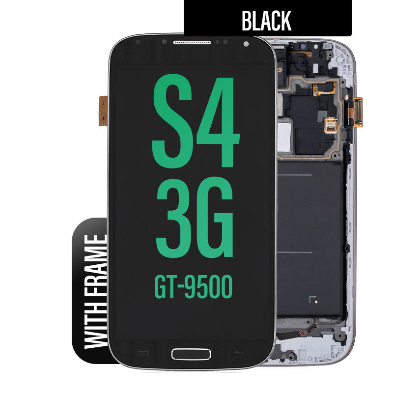 LCD Touch Screen Assembly with Frame For Galaxy S4 3G GT-I9500